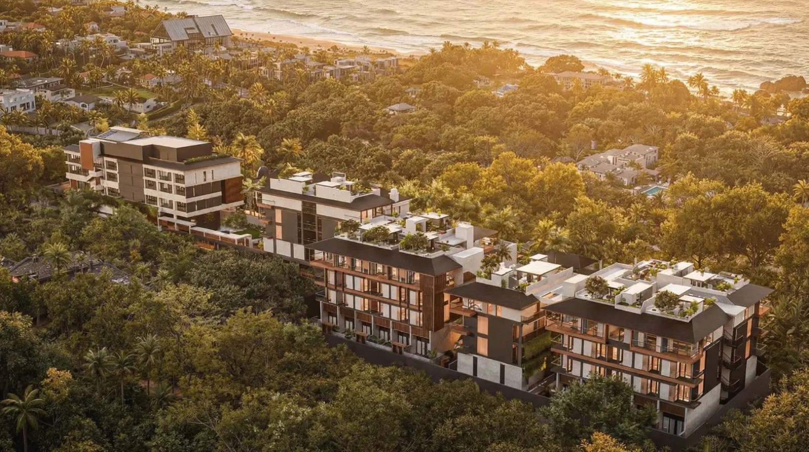 Element Residence, all four buildings, Canggu
